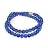 Saphir | Argent sterling .925 | Enveloppe de verre luciole